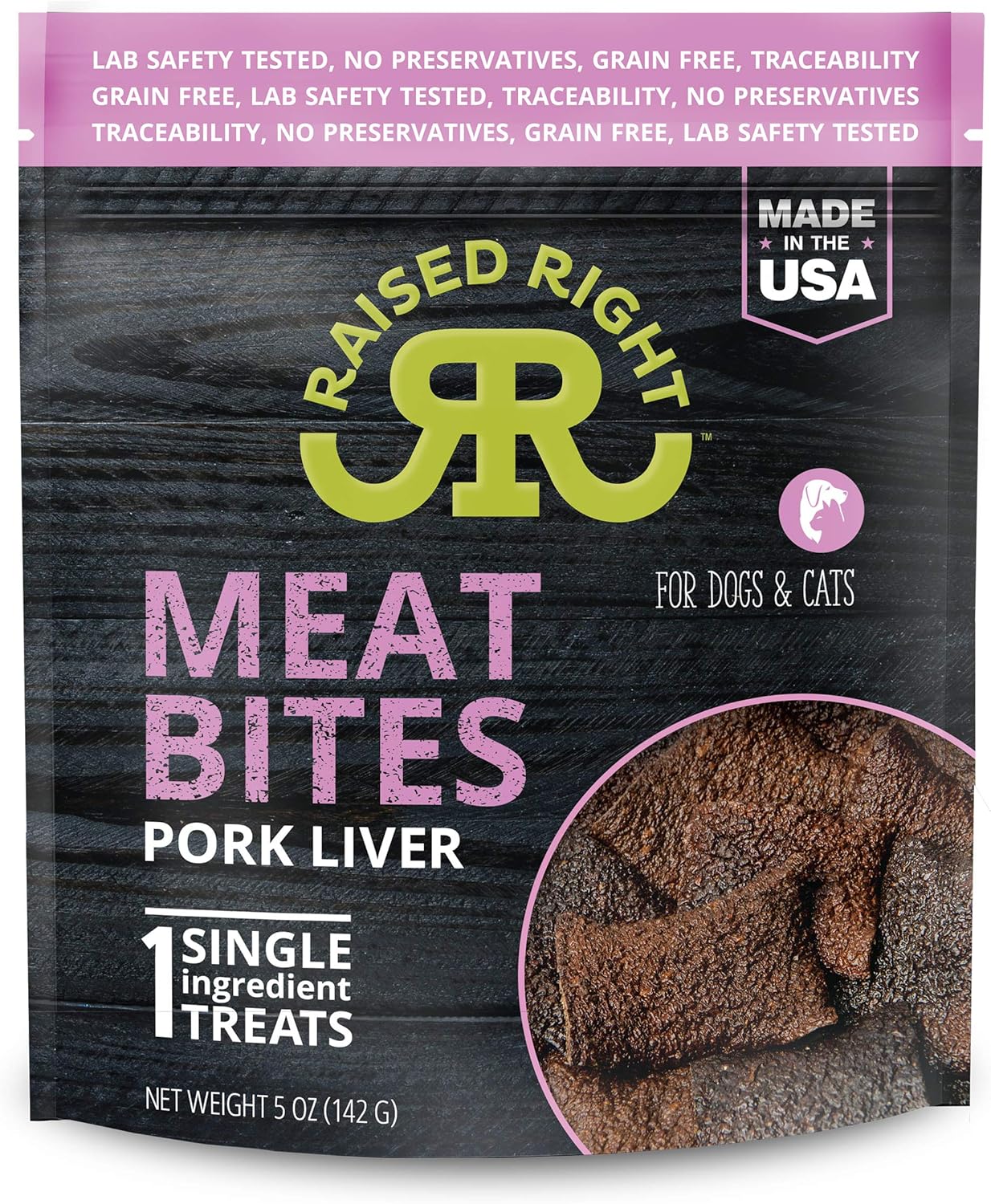 Raised Right Pork Meat Bites