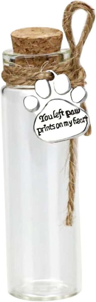 Free Space Pet Hair Memorial Bottle