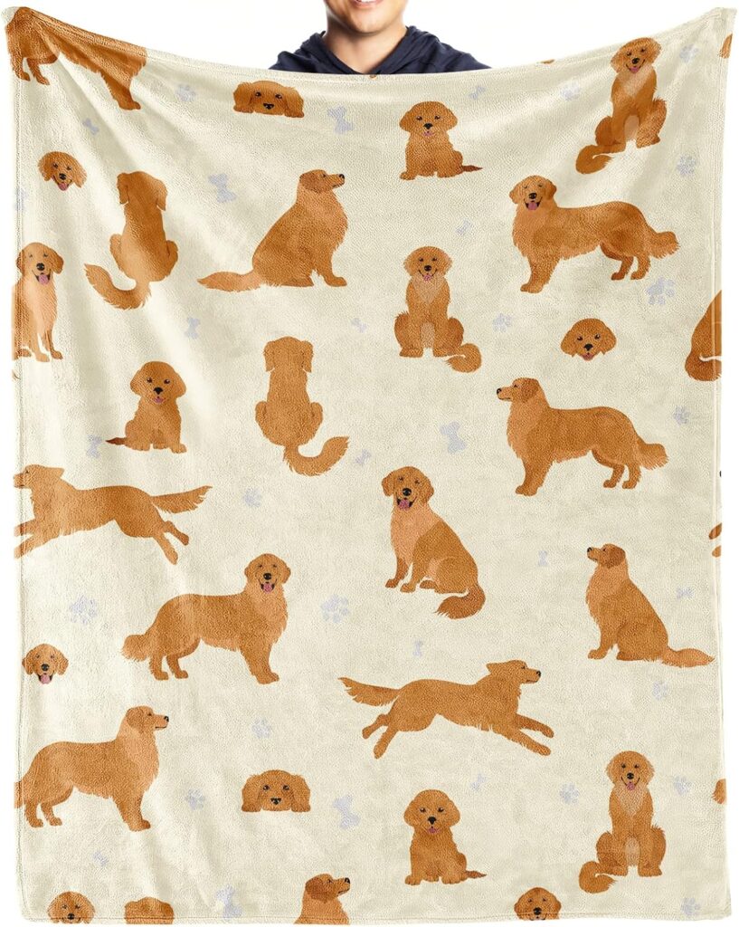 Comfy Dog-Themed Blankets