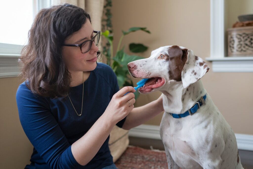 Brushing Your Dog's Teeth